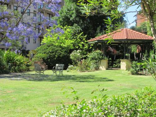 Garden, Mary MacKillop Place in North Sydney