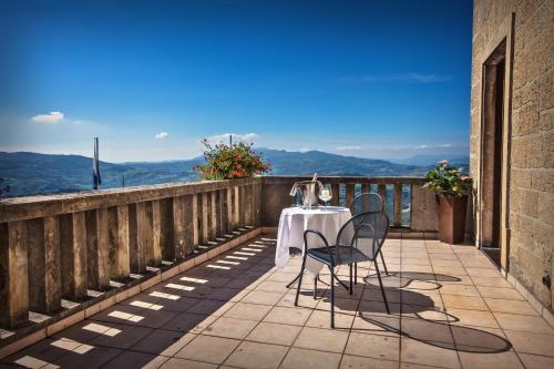 balkong/terrass, Hotel Titano in San Marino