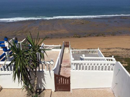 Balcony/terrace, Villa Keltoum in Moulay Bousselham