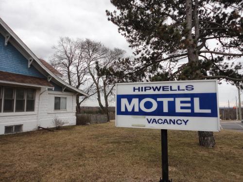 A szálláshely kívülről, Hipwell's Motel in Pelham (ON)