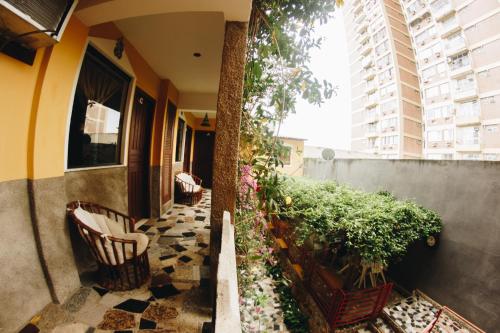 Balcony/terrace, Hostel Da Bruna - Botafogo in Botafogo