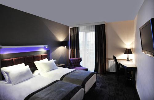 1 double bed