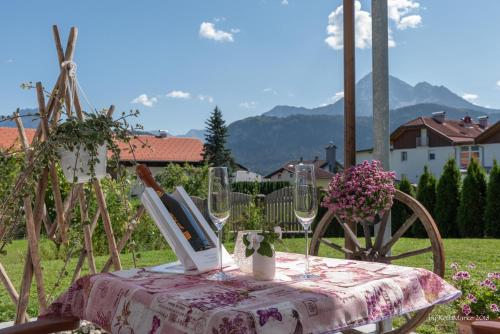 شرفة/ تراس, Apartment Gehrenspitze in ريوتى