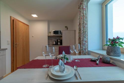 مطبخ, Apartment Gehrenspitze in ريوتى