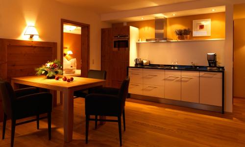 Konyha, Chalet Hus Hörili (Chalet Hus Horili) in Stubenbach