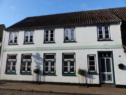 Alter Krämerladen von 1732 in Friedrichstadt, Deutschland