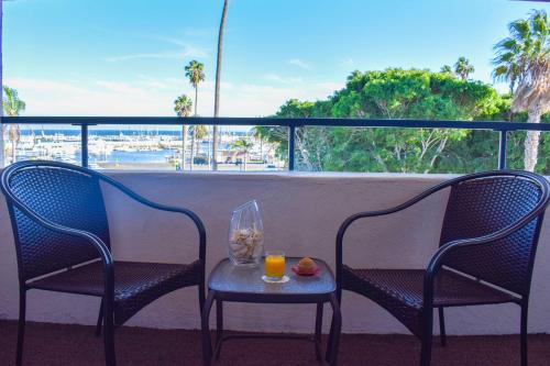 ระเบียง/ชานเรือน, Beachside Inn in ซานตาบาร์บารา (CA)