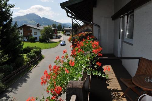 Balkons/terase, Haus Treffer in Kirchdorf in Tirol