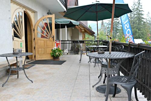 ระเบียง/ชานเรือน, Willa Pod Wierchami in กเชปตูฟก์