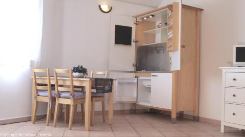 virtuve, Residence Victoria in Ortica