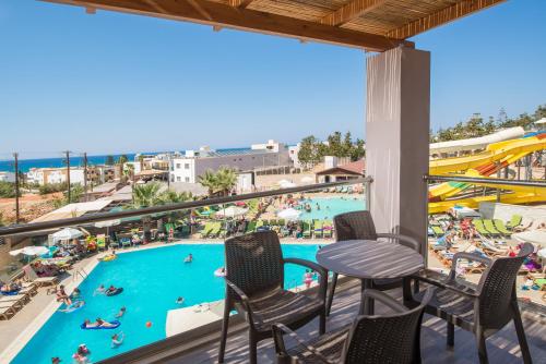 Balcony/terrace, Gouves Water Park Holiday Resort in Gouves