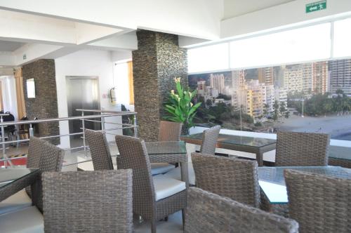 مطعم, Hotel Rodadero Real in سانتا مارتا