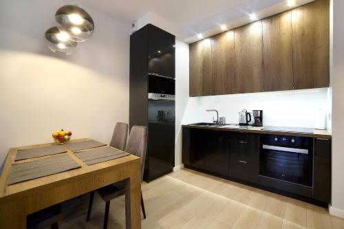kuhinja, Calamo Park, Apartamenty z klimatyzacją (Calamo Park, Apartamenty z klimatyzacja) in Osiedle Podgrodzie