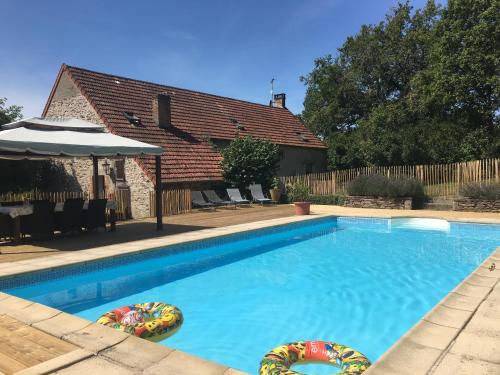 Balcony/terrace, Domaine Le Rianon in Nouzerines