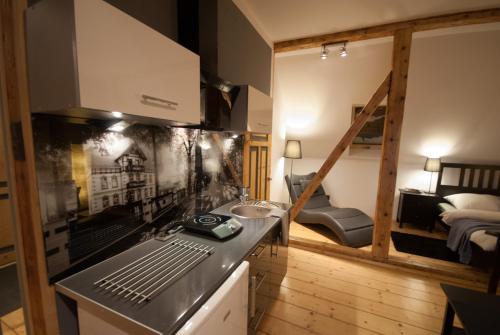 廚房, Franciszek przy Parku Szwedzkim in 施扎夫諾茲德魯伊