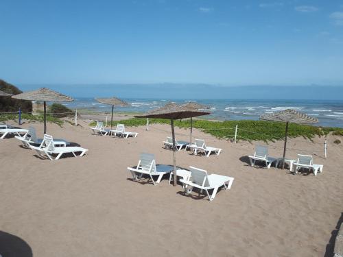 Beach, Residence Dreamland in Sidi Rahal