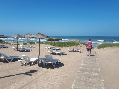 Beach, Residence Dreamland in Sidi Rahal