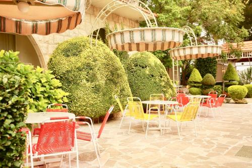 Jardín, Merry Land Hotel in Barr Ilycs