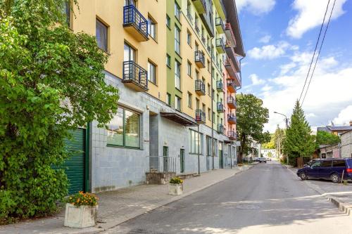 Bejárat, #inVilnius - Spacious & Bright 1BDR Apartment Shopping District in Zverynas eldership
