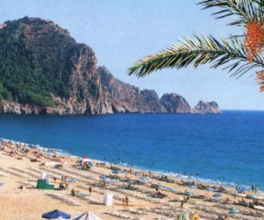  Kalede Deniz doğa manzarali daire in Alanya