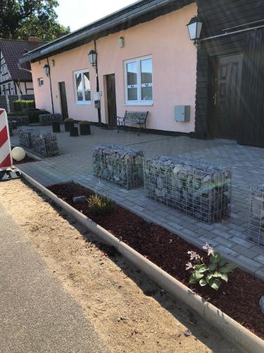 ทางเข้า, Ferienwohnung im Park 1 in ไฮลิเกนดามม์