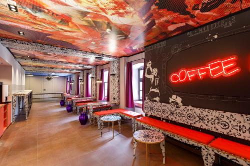 Bar/ Salón, Youth Hostel Wurzburg in Wurzburg