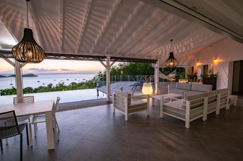Sunset Bay - villa de luxe avec magnifique vue Ilets Pigeon in Bouillante