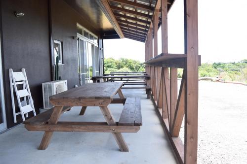 Balcó/terrassa, B & BTandem in Ginoza