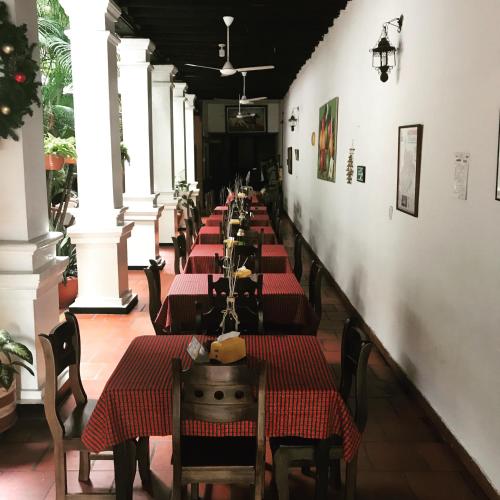 Restorāns, Hotel Las Nieves in Giron