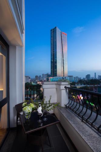 Balcony/terrace, Grandiose Hotel & Spa in Ba Dinh