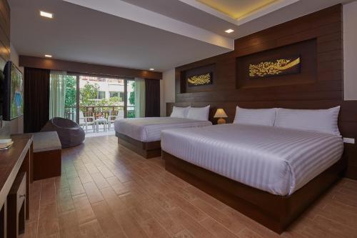 パタヤ The Agate Pattaya Boutique Resort 4つ星 ホテル 眺望
