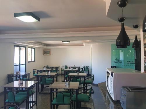Restaurante, Flat Saint Paul Residence in Bauru
