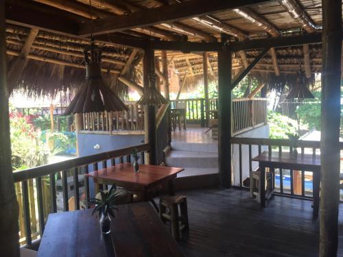 Étterem, La Facha Hostal Restaurant Surf in Mompiche