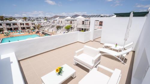 陽台/露台, 比塔柯拉·蘭薩羅特俱樂部 (Bitacora Lanzarote Club) in 卡門港