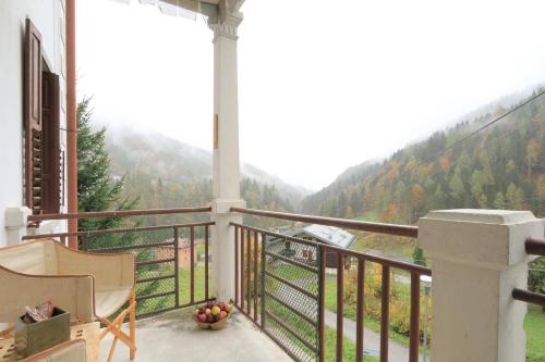 Balcony/terrace, Apartment El Fogher in Dolomites in Forno Di Zoldo