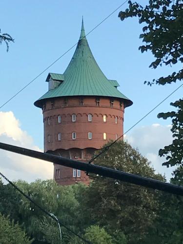 Deichblick in Cuxhaven, Deutschland