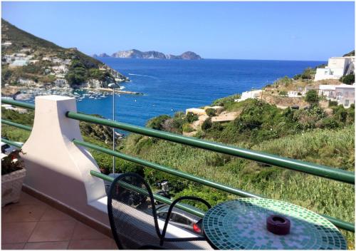 Balcony/terrace, Hotel Ortensia in Ponza Island