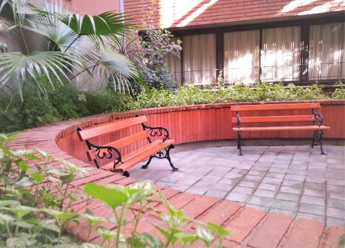 정원, Apartamentos Mendoza in 멘도사