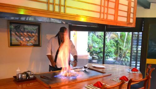 Restaurant, Hotel Columbus in Mata Redonda
