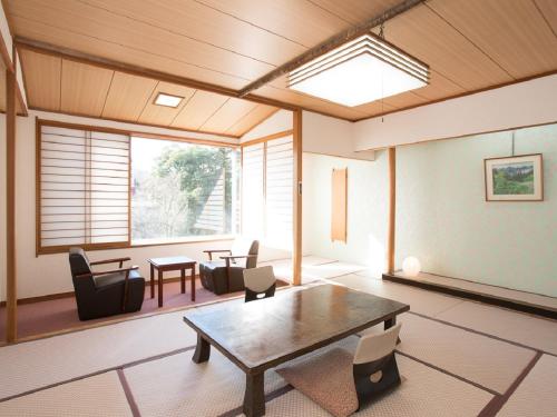 Japanese-Style Family Room with Private Toilet