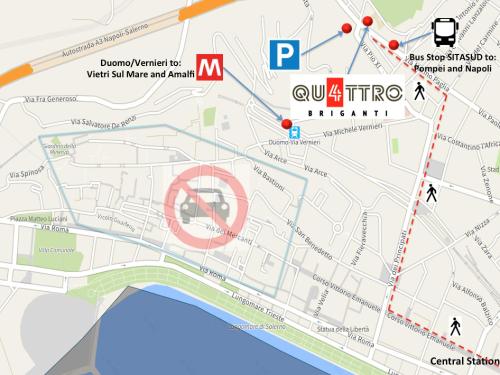 Floor plans, Quattro Briganti in Salerno