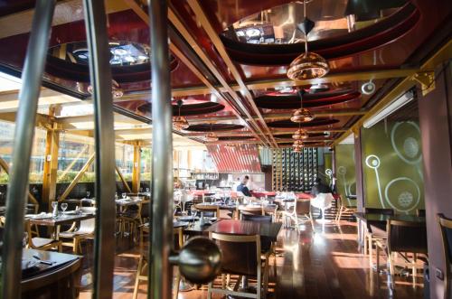 餐廳, Hotel Restaurante Ankara in 比尼亞德爾馬城市中心