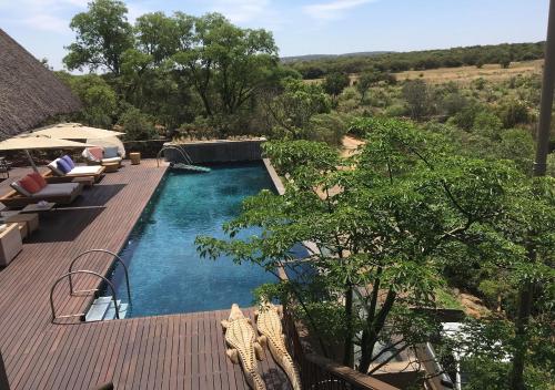 Swimming pool, Moledi Gorge in Krugersdorp