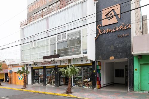 Entrance, Hotel Samana in Arica