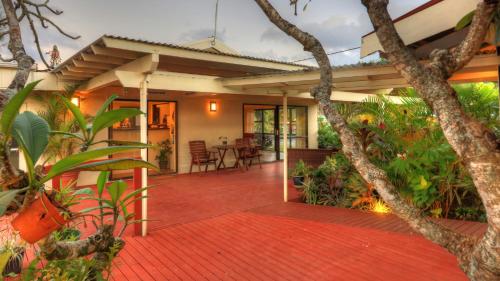 Empfangshalle, Kiikii Inn & Suites in Rarotonga