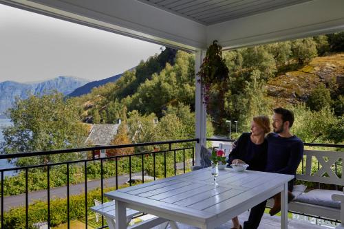 ระเบียง/ชานเรือน, ไฮม์ลีย์ เพนส์โยนัต (Heimly Pensjonat) in ฟลาม