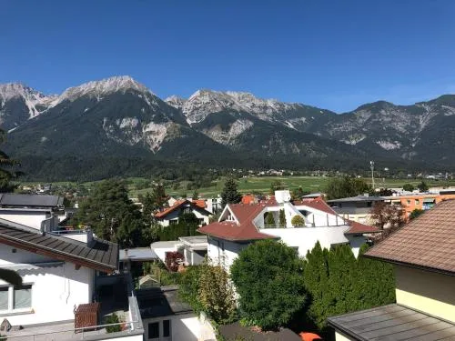 Citybergblick in Innsbruck, Österreich