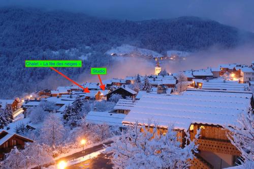 A környék, Chalet et studio "La Fee des Neiges" in Les Allues