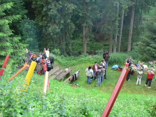 Viesnīcas āriene, Ferienhaus Bad Hundertpfund Typ C in Grossbreitenbach