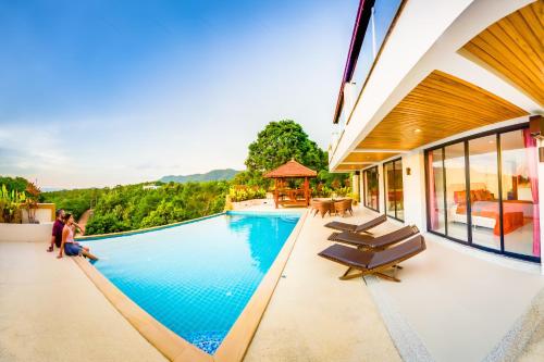 Huge Seaview Pool - Mountain House 4 bedrooms, Koh Lanta Huge Seaview Pool - Mountain House 4 bedrooms, Koh Lanta